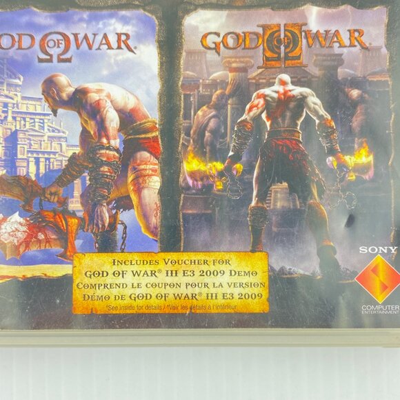 God of War Collection PS3 Video Game 2009 Case Booklet Disc Rated Mature - Picture 2 of 8